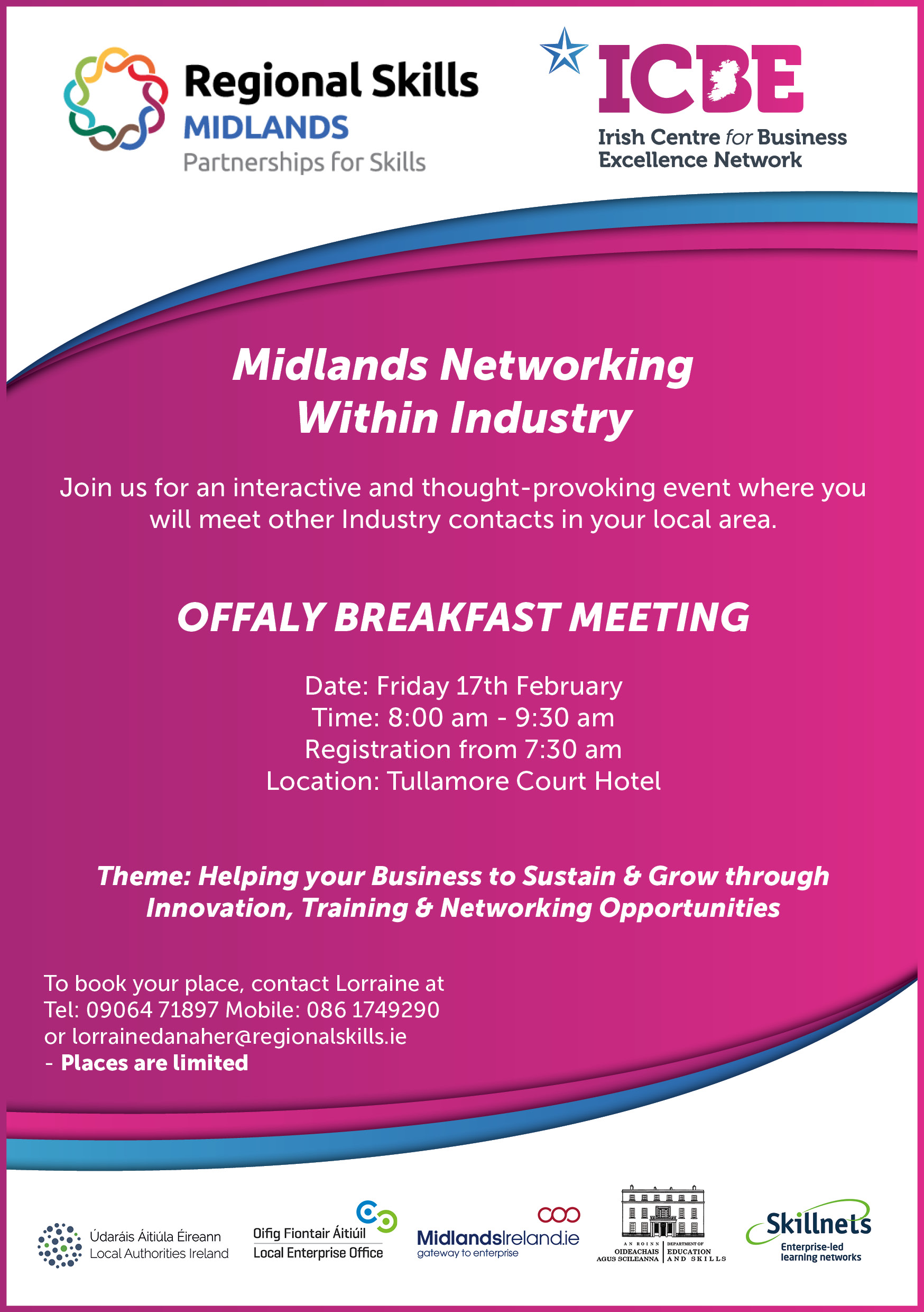 Offaly Networking within Industry Event